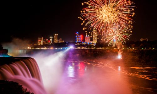 Nouvel an à Niagara Falls